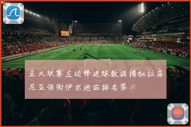 五大联赛左边锋进球数据揭秘拉菲尼亚领衔伊尔迪兹排名第六